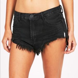 One Teaspoon black rollers